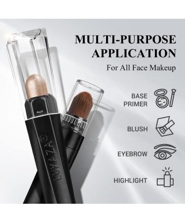 LUXAZA Cream Eyeshadow Stick - Hypoallergenic Shimmer Eye Shadow | Waterproof, Long Lasting & Cruelty-free Vegan Makeup (#138) - Buy Online on GoSupps.com