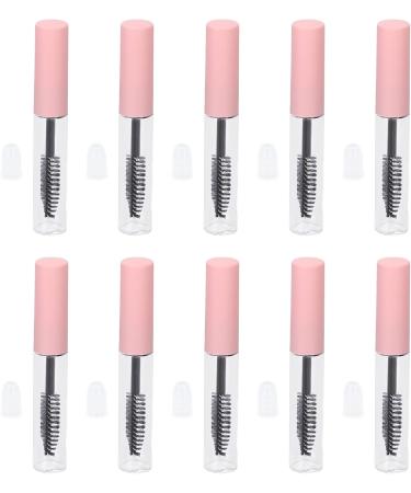10pcs 5ml Empty Mascara Tube Refillable Clear Portable Eyelashes Cosmetic Bottle for Eyelash Growth Oil with Soft Brush Head Prevent Leakage Transparent Tube Portable Size - Buy Online on GoSupps.com