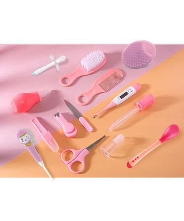 RoseFlower Baby Grooming 14PCS Set - Newborn Healthcare Essentials Kit for Daily Care - Portable Nursery Toiletry Set - Ideal for Infant & Toddler Travelling - Home Use #4 - Buy Online on GoSupps.com