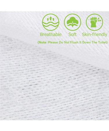 300ct Disposable Esthetic Wipes | Lint-Free Non-Woven Facial Cleansing Cloths | Salon & Spa Essentials | For Makeup Removal | 2x2 Inch - Pack of 300 - Buy Online on GoSupps.com