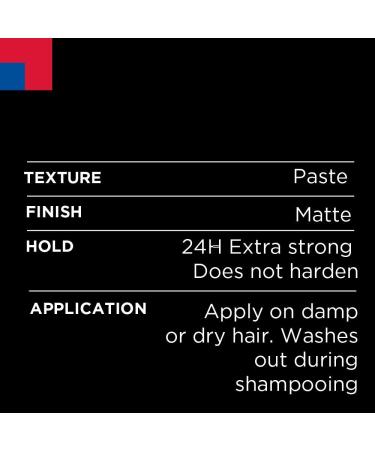L Or al Paris Studio Line 24H Remix Paste Extra Strong Hold Matt Finish 150ml & Men Expert Sculpting Paste Hair Paste For Men Formulated - Buy Online on GoSupps.com