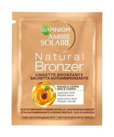 Ambre Solaire No Streaks Bronzer Self Tan Face Wipes 5.6Ml - Buy Online on GoSupps.com
