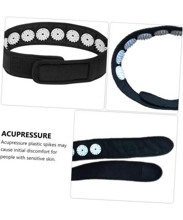 Frcolor Wireless Head & Back Massage Device | 2-Piece Deep Fabric Belt for Ultimate Relaxation | 70x7cm Black - Buy Online on GoSupps.com