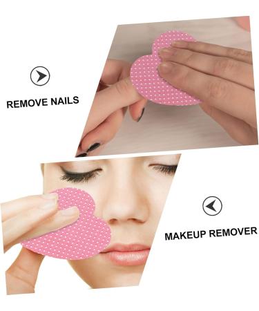 minkissy 600 Sheets Eyelash Cleaning Pads Nail Dip Powder Remover Nail Polish Remover Heart Shaped Nail Wipes Cotton Nail Wipes Eyelashes Remover for Extensions Eyelash Gel Nail Cotton Pads - Buy Online on GoSupps.com