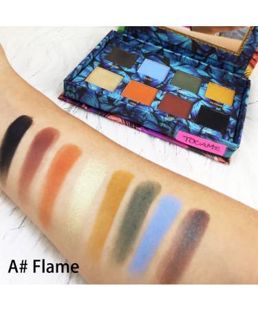 Buy A-Flame 8 Colors Matte Eyeshadow Palette - Natural Makeup Gift Kit & Eye Shadows for Stunning Looks - Buy Online on GoSupps.com