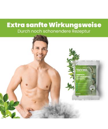 Capillum Amove 800G Savings Package - Painless & Odorless Hair Removal Cream Powder with Natural Herbs for Men & Women (200g x 4 Pack) - Buy Online on GoSupps.com