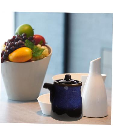 Zerodeko Vinegar Pot Soy Sauce Jar Ceramic Soy Sauce Dispenser Oil Pourer Decanter Sauce Bottle Shoyu Dispenser Ceramic Vinegar Bottle Seasoning Bottle Ceramics Storage Bottle Household medium As Shown 2 - Buy Online on GoSupps.com