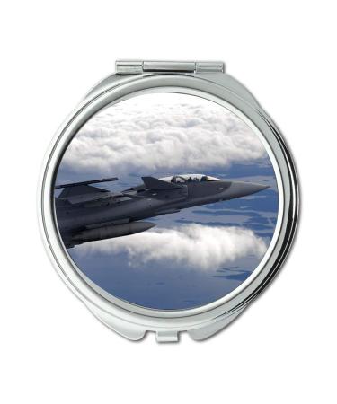 fighter planes Mirror makeup mirror firefighter gear pocket mirror portable mirror