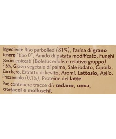  Italian Gourmet E.R. Star Creamy Porcini Mushroom Risotto Lot de 10 riz cr meux 175 g - Buy Online on GoSupps.com