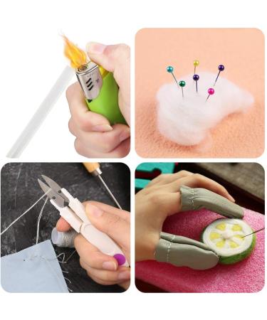 JNENERY Needle Felting Kit: 8 Needles, Tool Holder, Foam, Glue Stick, Fingercots, Scissors & Supplies for DIY Wool Felting - Buy Online on GoSupps.com