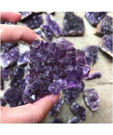 Natural crystal rough Healing Mineral Stone 200-500gNatural Amethyst Crystal Cluster Quartz Raw Crystals Healing Stone Decoration Ornament Purple Feng Shui Stone Ore Minera Chakra Balance Gemstone Dec - Buy Online on GoSupps.com