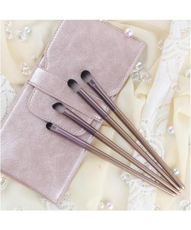 OXOAMP Makeup Brush 4 Portable Eye Shadow Brushes Multifunctional Eye Smudge Brush with Travel Cosmetic Bag Foundation Brushes - Buy Online on GoSupps.com