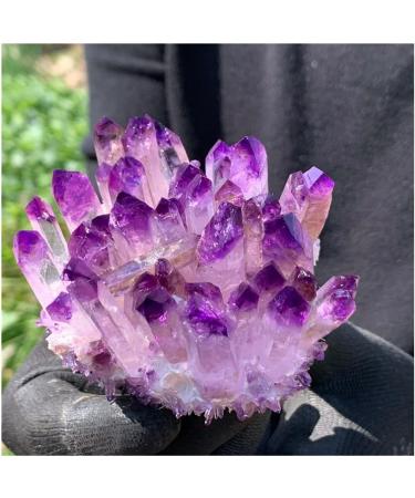 Natural Crystal Rough Purpl Phantom Quartz 400-450g Beautiful - Buy Online on GoSupps.com