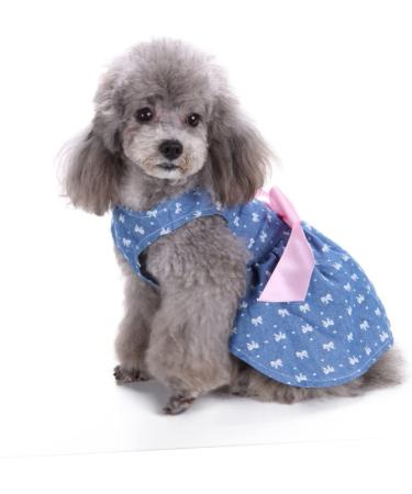 Mipcase Puppy Sundress Girl Dog Dresses Puppy Summer Clothes Girl Puppy Dress up Dogs Summer Doggie Dresses Dog Dresses for Small Dogs Shirt for Girls Dog Cloth for Summer Vest Watermelon L Picture 1 - Buy Online on GoSupps.com