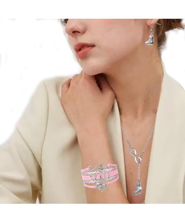 Ice Skating Accessories Gift Set for Girls | Ice Skates, Necklace, Earrings, Bracelet | Figure Skating Gifts for Women - Buy Online on GoSupps.com