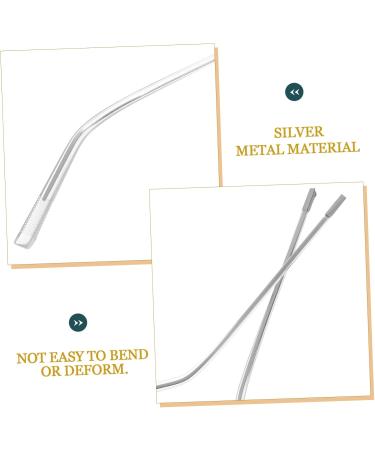 Universal Glasses Replacement Frames - BUIFULSIC 1 Pair of Silver Arms & Legs for Wood Glasses | Durable 12.5x0.3cm Replacement Bars for Halloween & Everyday Use - Buy Online on GoSupps.com