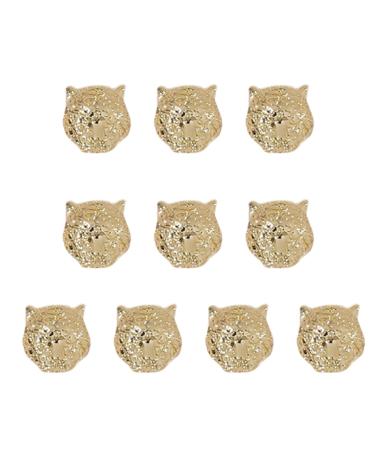 Nail Ornament Fade-Resistant Heart Bow Bear Bunny Nail Alloy Decor Decorative Unique Shape L