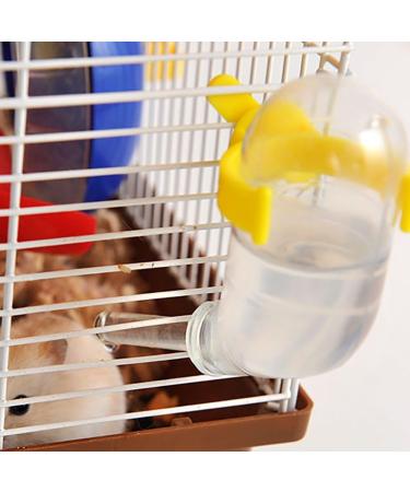 50Ml Pets Hamster Drinking Water Dispenser Small Animal Feeder Bottles Yellow Practical - Buy Online on GoSupps.com