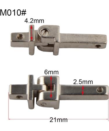 10 Pack Eyeglass Hinges - Acetate & Plastic Spring Hinges for Sunglasses | International Shipping Available - Buy Online on GoSupps.com