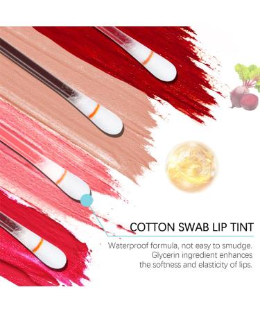 Shop Disposable Lip Gloss Cotton Swabs - Nourishing Red Lip Tint for Long-lasting Color - International Shipping Available - Buy Online on GoSupps.com
