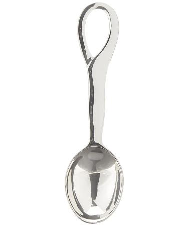 Krysaliis Sterling Silver Sophie Feeding Spoon - Premium Quality Food Grade Standard .925 Solid Sterling Silver Spoon - Engravable Gift For Baby with a Beautiful Gift Box