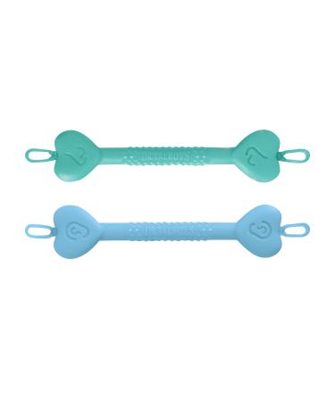 Dr. Talbot's Safe Ear Wax Removal Tool and Nose Cleaner for Baby - BPA-Free with Travel Case - 2-Pack - Boy Blue and Green - Buy Online on GoSupps.com