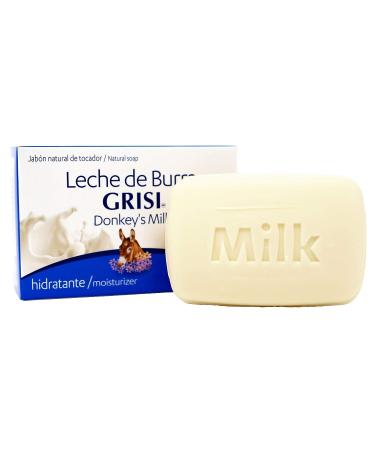 Grisi Donkey's Milk Moisturizing Soap Bar 3.5 Oz - Hydrating Skin Care - Buy Online on GoSupps.com