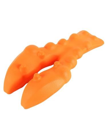 Generically therapy point trigger point massager Original backhone backhill cake for the neck and shoulder relaxation upper back massage point massage for shoulders (orange unit size) unit size orange