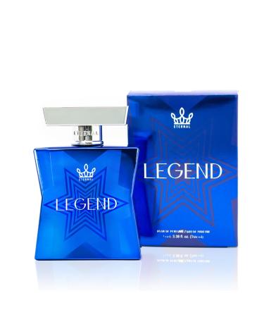 Eternal Legend EDP Inspired by Sauvage 3.4 oz (100ml) Long-lasting Vegan Clean Ingredients Cologne Spray 2000 sprays per bottle