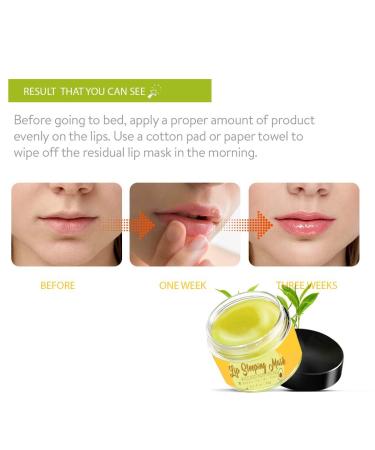 Avocado Lip Sleeping Mask | Nourishing Moisturizer for Day & Night | Lip Skin Treatment - Buy Online on GoSupps.com
