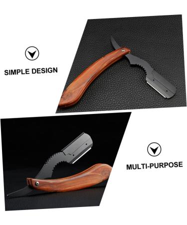 Beavorty Women's Mustache Razor - Mini Face Razor for Hair Removal | Handcrafted Rosewood Tool - Buy Online on GoSupps.com