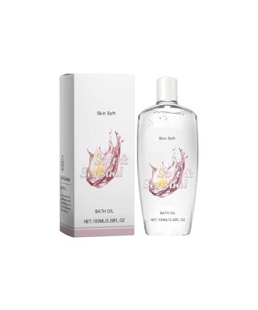 Smooth Skin Soft Bath Oil Skin Soft Original Bath Oil 3.38 fl.oz.Skin Soft Bath Oil Skin Moisturizing Bath Oil Original Skin Soft Bath Oil for Body Using Skin Original Bath Oil for Skin Soft (1PCS)
