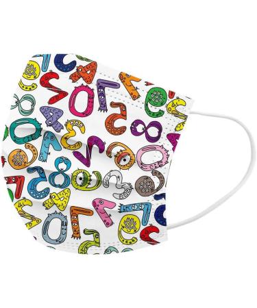 Shop Cute Colorful Disposable 3-Layer Children Face Masks Breathable Mouth Protection (10/20/50/100 Pieces) - Buy Online on GoSupps.com