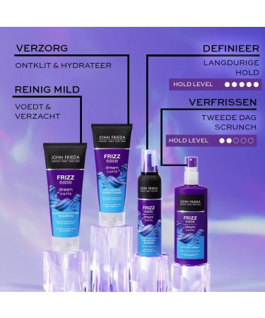 John Frieda Frizz Ease Dream Curls Reviver With Heat Protection Mousse 200 ml (Pack Of 1) - Buy Online on GoSupps.com