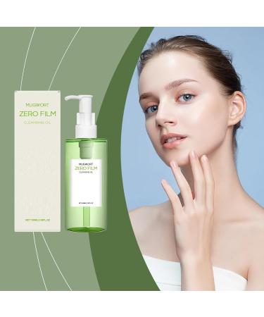  XUSHAOLUN Mugwort Zero Film Cleansing Oil Double Gentle Facial Cleansing Zero Film Oil-Based Makeup Remover Mugworth Serum Deep Cleansing Moisturizing Facial Cleanser (5CPS) - Buy Online on GoSupps.com