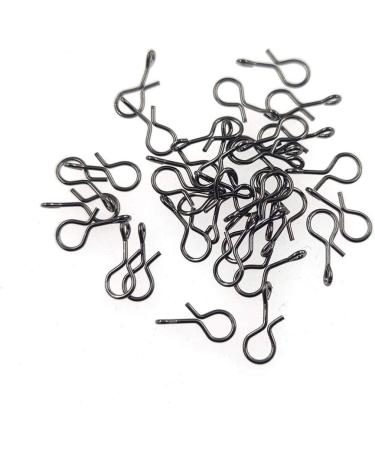 QHDJIANHUI Stainless Steel Quick Fly Fishing Snaps - Pack of 100 M-8mm/0.31 - No Knot Fast Snaps for Flies, Jigs, Lures - Buy Online on GoSupps.com
