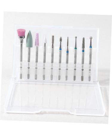 minkissy Set Nail Grinding Head Diamond Nail Drill Bit Ceramic Nail Drill Bit Diamond Cuticle Nail Bits Nail Drill Kit Manicure Tools Kit De Manicura Nail Drill Bits Polisher Rotary File medium Picture 1 - Buy Online on GoSupps.com