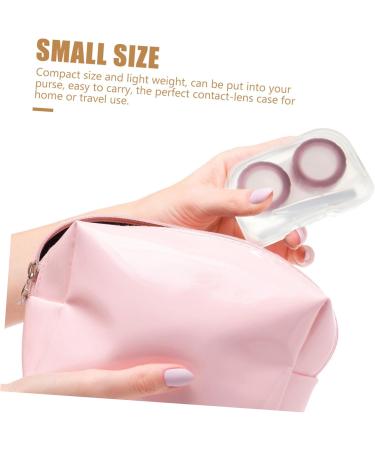 Buy Gatuida 32 STK Contact Lens Container - Transparent Housing Insertion Tool Tweezers & Case - Essential Accessories for Easy Lens Handling - Buy Online on GoSupps.com