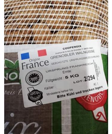 Buy Premium French Walnuts (Grenobler) - 5kg Fresh Harvest Untreated Aromatic | Shipping Worldwide - Buy Online on GoSupps.com