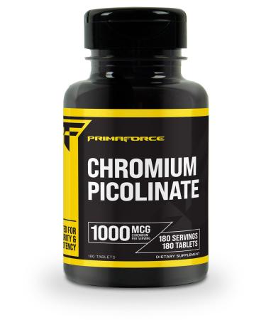 PrimaForce Chromium Picolinate 1000mcg 180 Tablets - Buy Online on GoSupps.com