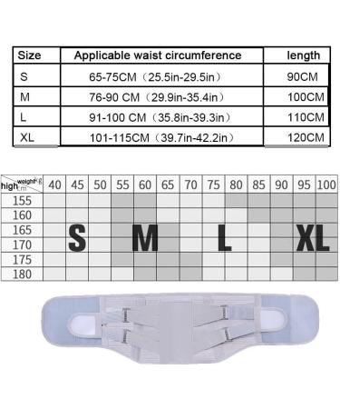 Back Support Belt for Men & Women - Breathable Lumbar Spine Bandage for Pain Relief - Sciatica & Disc Support - Size L (Gray) - Buy Online on GoSupps.com