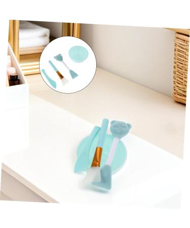 Didiseaon 3 Ensembles Set de Pinceaux Applicateurs pour Masque Facial Silicone Double T te Brosse Nettoyante Visage Portable et Bol de M lange pour Soins Peau Outil Beaut Multifonctionnel Bleu ciel - Buy Online on GoSupps.com