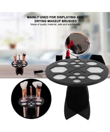 14 Holes Makeup Brush Drying Rack - Sturdy Cosmetic Brush Organizer & Multifunctional Dryer Stand for Paint Brushes - Buy Online on GoSupps.com