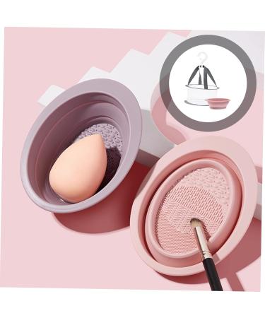 VINTORKY 1 Set Makeup Brush Cleaning Drying Rack for Clothes Foldable Puff Drying Net Makeuo Brush Cleaners Silicone Makeup Mat Collapsable Drying Rack Makeup Egg Fabric Beauty Egg - Buy Online on GoSupps.com