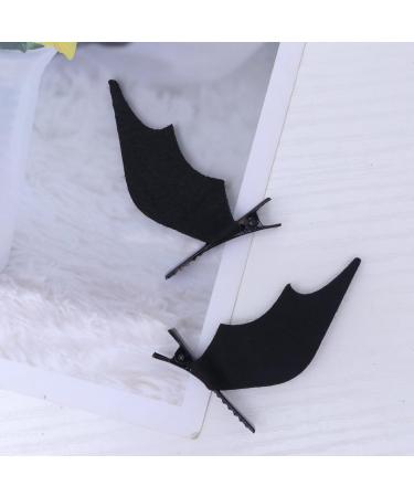 Amosfun Halloween Bat Wings Hair Clips Bat Hair Clampa Creepy Bat Hairpin Halloween Costume Accessories for Women Girls - Buy Online on GoSupps.com