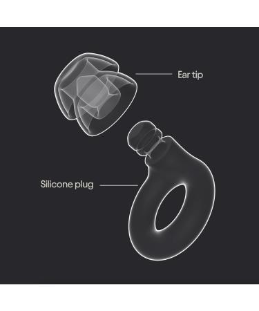 Loop Quiet 2 Plus Ear Plugs Ultra-Comfy Reusable Earplugs for Sleep Focus & Travel | 24 dB Noise Reduction | Flexible Protection Double Tips Violet - Buy Online on GoSupps.com