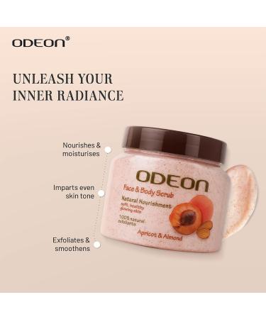 Apricot & Almond Face & Body Scru.b (300ml) | Exfoliating Scru.b for Even & Glowing Skin | Reduce Fine Lines | Nutrient-Rich Almond Oil Scru.b | (Buy 2 Quantity Get 1 Quantity Free) - Buy Online on GoSupps.com