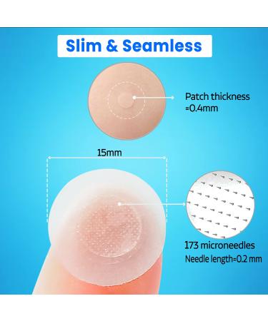 Acne Pimple Micropoint Patches - 18 Count (2 Packs) | Best Spot Treatment for Inflamed Cystic Acne and Hormonal Breakouts - Buy Online on GoSupps.com