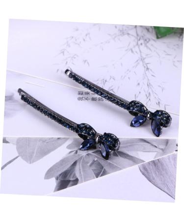 DOITOOL 2 Pairs Women Hair Accessories Hair Accessories for Girls Flower Hair Accessories Crystal Bobby Bridal Wedding Hair Barrettes Fashion Hairpin Antique Miss Rhinestones - Buy Online on GoSupps.com