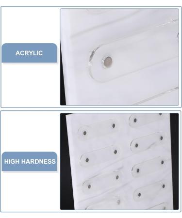 Pr sentoir D chantillons D Ongles en Acrylique Motif Marbre Petit Format Support Amovible Tableau de Couleurs pour Nail Art Outil de D monstration Vernis Ongles Support - Buy Online on GoSupps.com